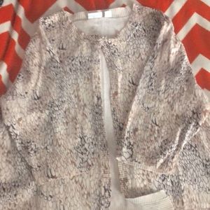 Cato brand size 18/20W 3/4 length sleeve sweater